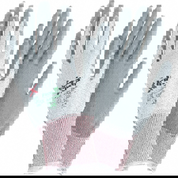 Cut-Resistant Gloves: Size S, ANSI Cut A2, Polyester (Shell)